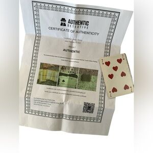 Louis Vuitton Red Playing Cards